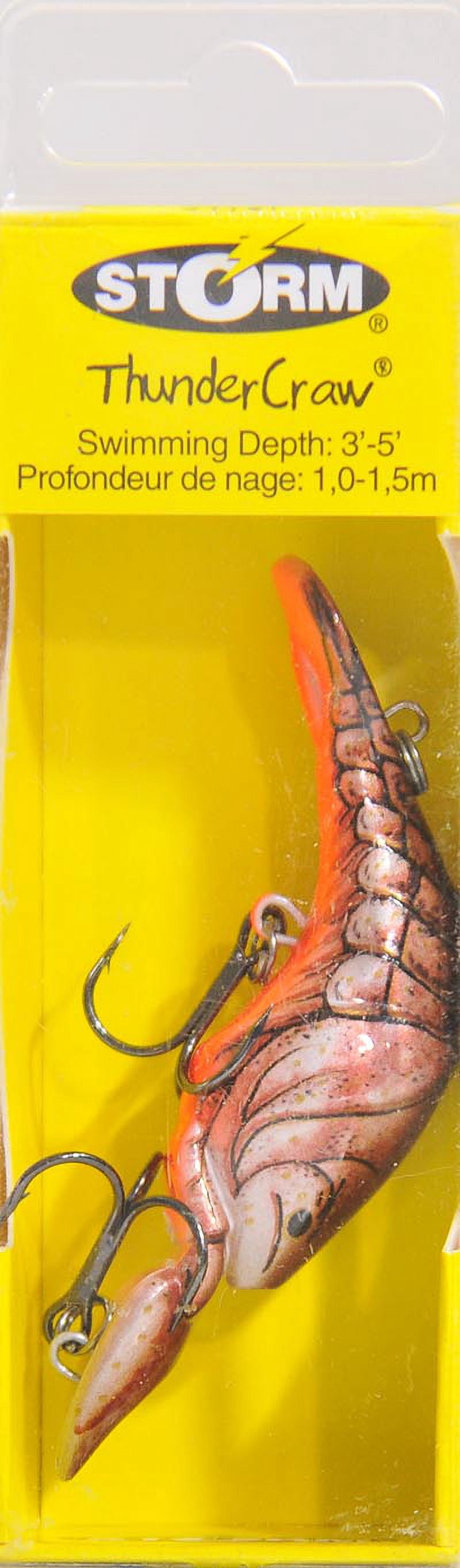 Storm Thunder Craw Bait 2.75" Brown Crayfish 1/4 oz