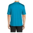 thumbnail image 2 of Mafoose Men's Active T Shirts Crew Neck High Visible Sun Protection Cool Dry Fit Athletic Workout Running T-Shirts Atomic Blue 3XL, 2 of 8