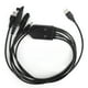 thumbnail image 3 of Programming Cable Durable Cable Conductor Precision Processes 2.5mm + 3.5mm Male Plug For MOTOROLA ANGGREK Otros, 3 of 8