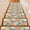 Green, variant on Yellow Green Palm Leaves Stair Treads Non Slip for Steps Summer Botanical Vintage Tropical Leaf Rustic 4 Pcs Reusable Adhesive Stair Runner Mats for Dogs Elders Treads Rugs for Staircase 8x30 In
