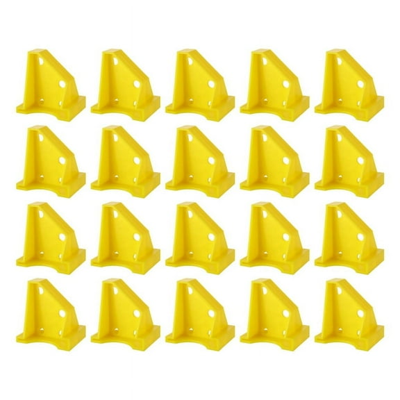 TOP! 20pcs Laminate Floor Spacers Wood Double End Hardwood Floating Installation Kit Construction Tools