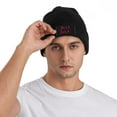thumbnail image 4 of ZICANCN Bonnet Tricoté-Just Love Bonnet d'Hiver Doux Chaud Classique pour Hommes Femmes Rouge, 4 of 6
