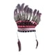 thumbnail image 5 of Disfraz de diadema de plumas, disfraz elegante para mascarada, fiesta, Halloween Rosa, 5 of 9