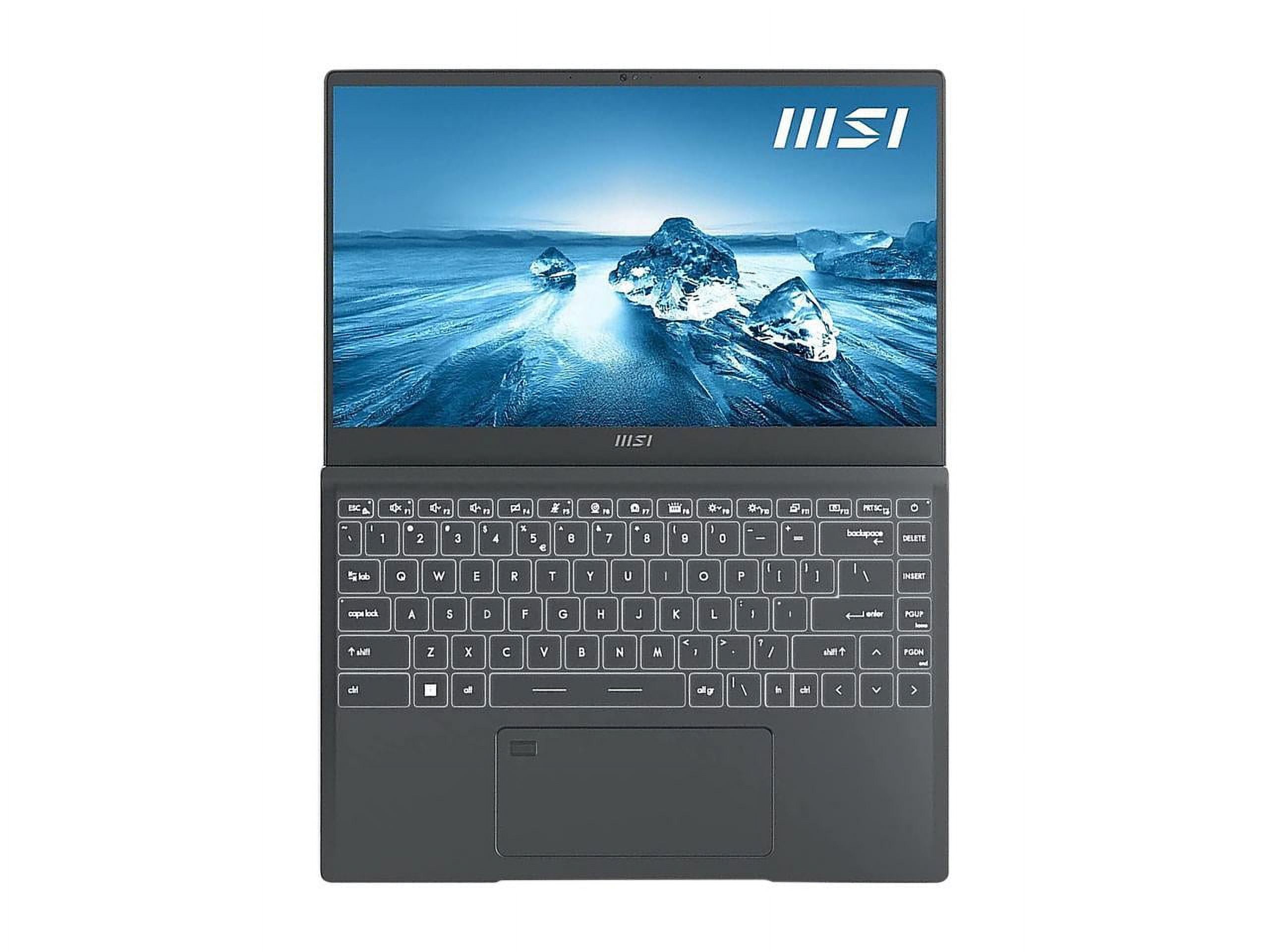 MSI Laptop Prestige 14Evo Intel Core i5 12th Gen 1240P (1.70GHz