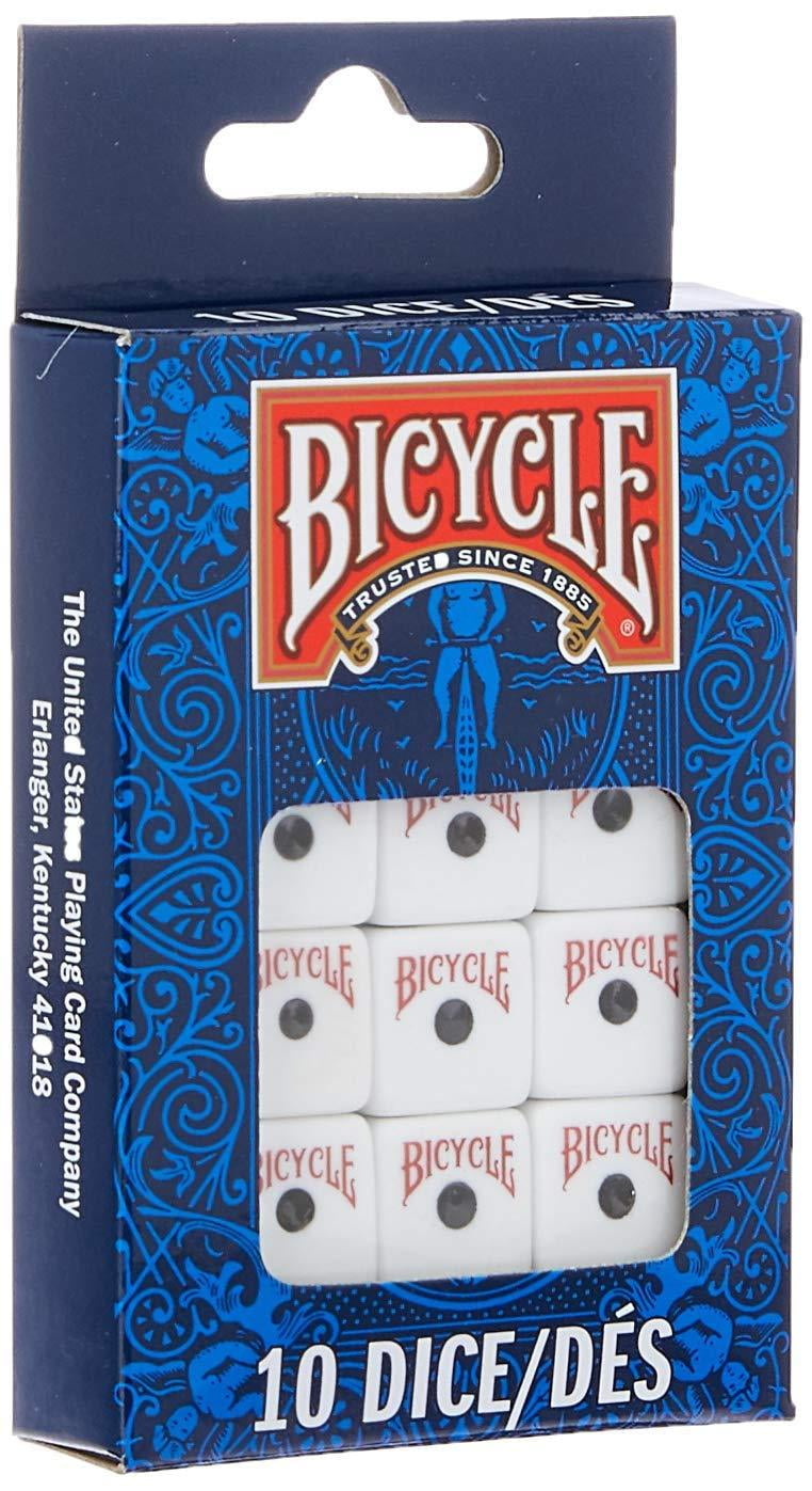 Bicycle Dice 10 Pack 10Count Retail_packaging Walmart Canada