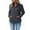 Dark Gray, variant on Women Sherpa Sweatshirt Fuzzy Fleece Pullover Half Zip Jackets Long Sleeve Fluffy Soft Sweaters Stand-Up Collar Jacket Plus Size Winter Coats with Pockets