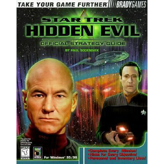 Pre-Owned Star Trek Hidden Evil Official Strategy Guide: For Windows 95/98 (Brady Games) (Paperback) 156686951X 9781566869515