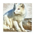 thumbnail image 1 of Arctic Fox Hyperrealism - Canvas, 1 of 10