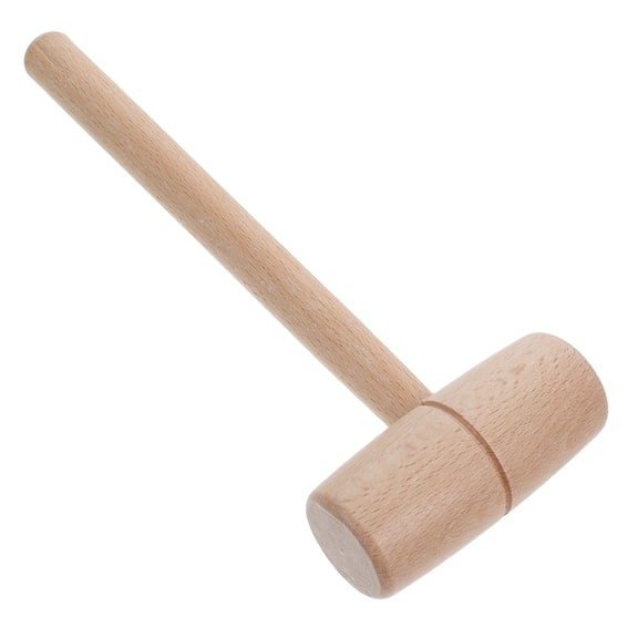 SEWCHICS Versatile Wood Handle Mallet Hammer for Home Carpentry and Crafting