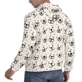thumbnail image 6 of Fotbe Men's Hoodie with DOGS FACE Pattern - Kangaroo Pocket Pullover Hooded Sweatshirt, Perfect for Daily Wear, Travel, and Home-XX-Large, 6 of 7