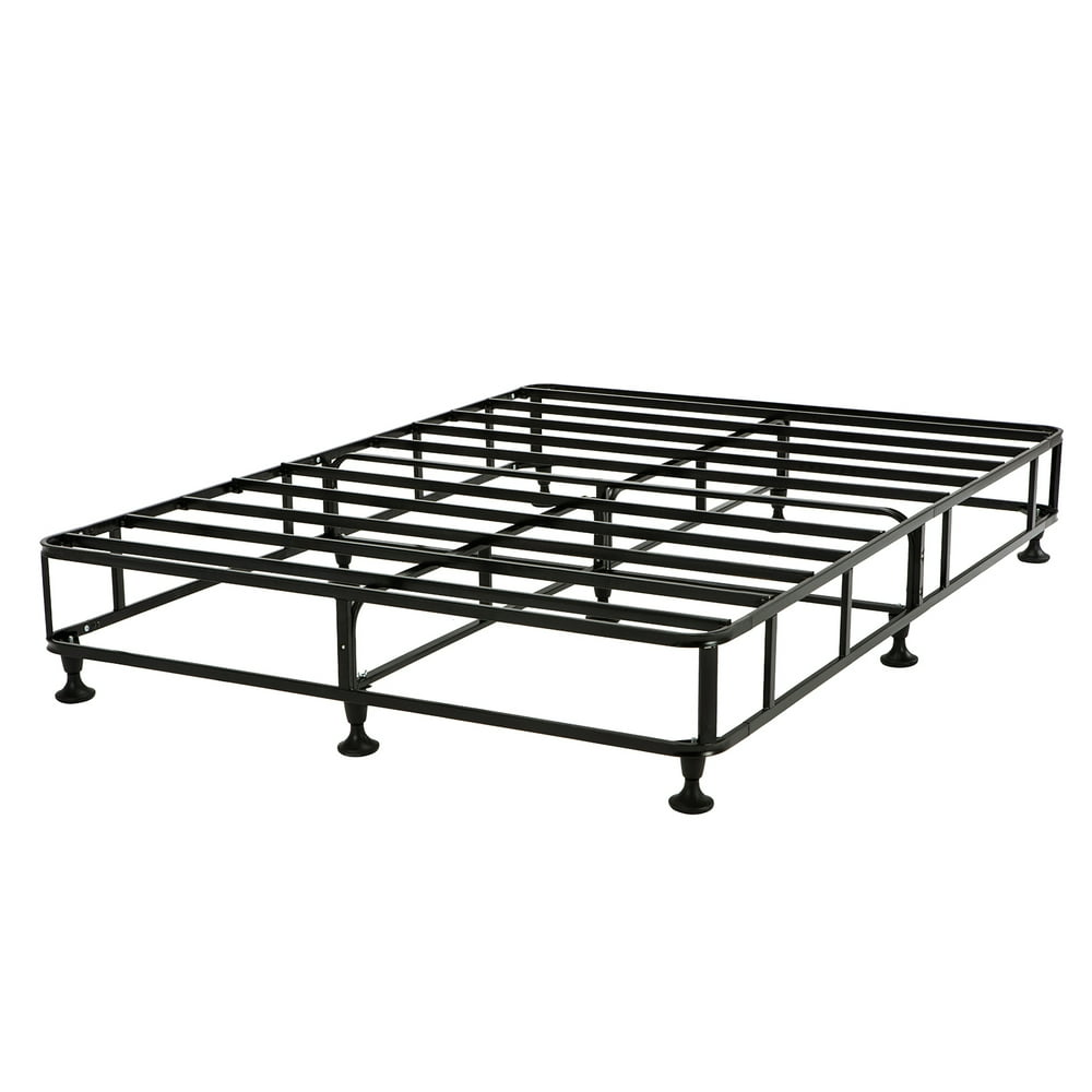 Uenjoy 8 Inch High Smart Box Spring Metal Bed Frame Mattress Foundation