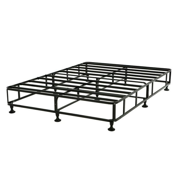 Uenjoy 8 Inch High Smart Box Spring Metal Bed Frame Mattress Foundation