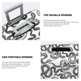 thumbnail image 3 of Fotbe Hand Drawn Snake Funda Protectora para Equipaje, Antirrayones y Resistente a la Suciedad, Compatible con Maletas de 18 a 32 Pulgadas-X-Large, 3 of 7