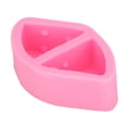 thumbnail image 2 of Molde triangular de silicona para tarta de mousse de queso, color rosa, 2 of 9
