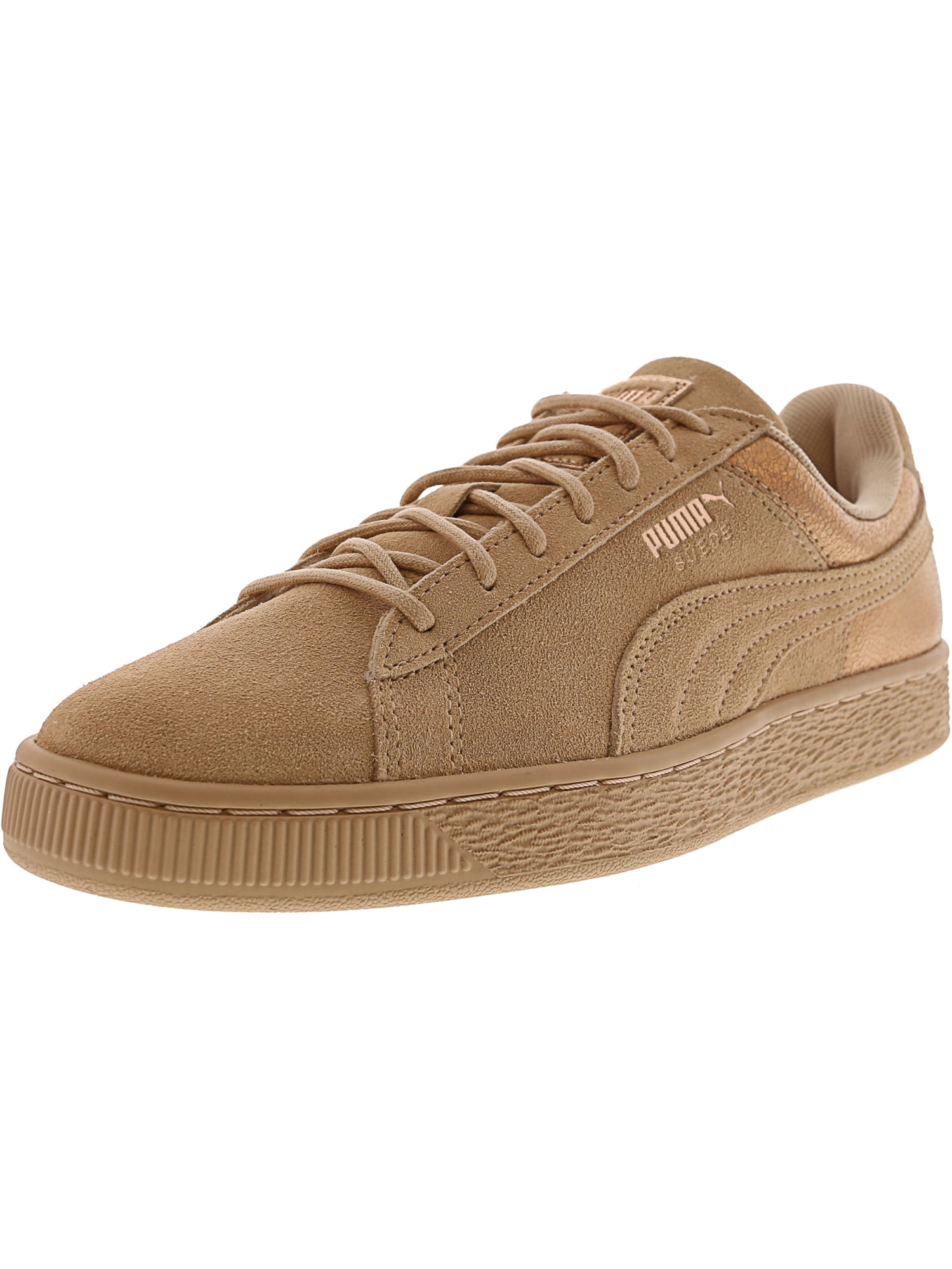 Zinloos Ernest Shackleton Conflict Puma Women's Suede Lunalux Cream Tan Ankle-High Fashion Sneaker - 9.5M -  Walmart.com