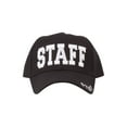 thumbnail image 3 of Event Staff Uniform Adjustable Hat - Black, 3 of 5
