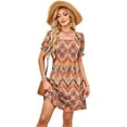 thumbnail image 2 of Summer Dresses for Women 2025 Casual Cute Square Neck Puff Short Sleeve Dress with Pockets, 2 of 6