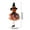 C, variant on WEGFTDUOP Halloween Decoration Halloween Gauze Dress Doll Pendant Black Cats Witch Pumpkin And Ghost Styles With Bells Decorative HangingHalloween Indoor Outdoor Decoration