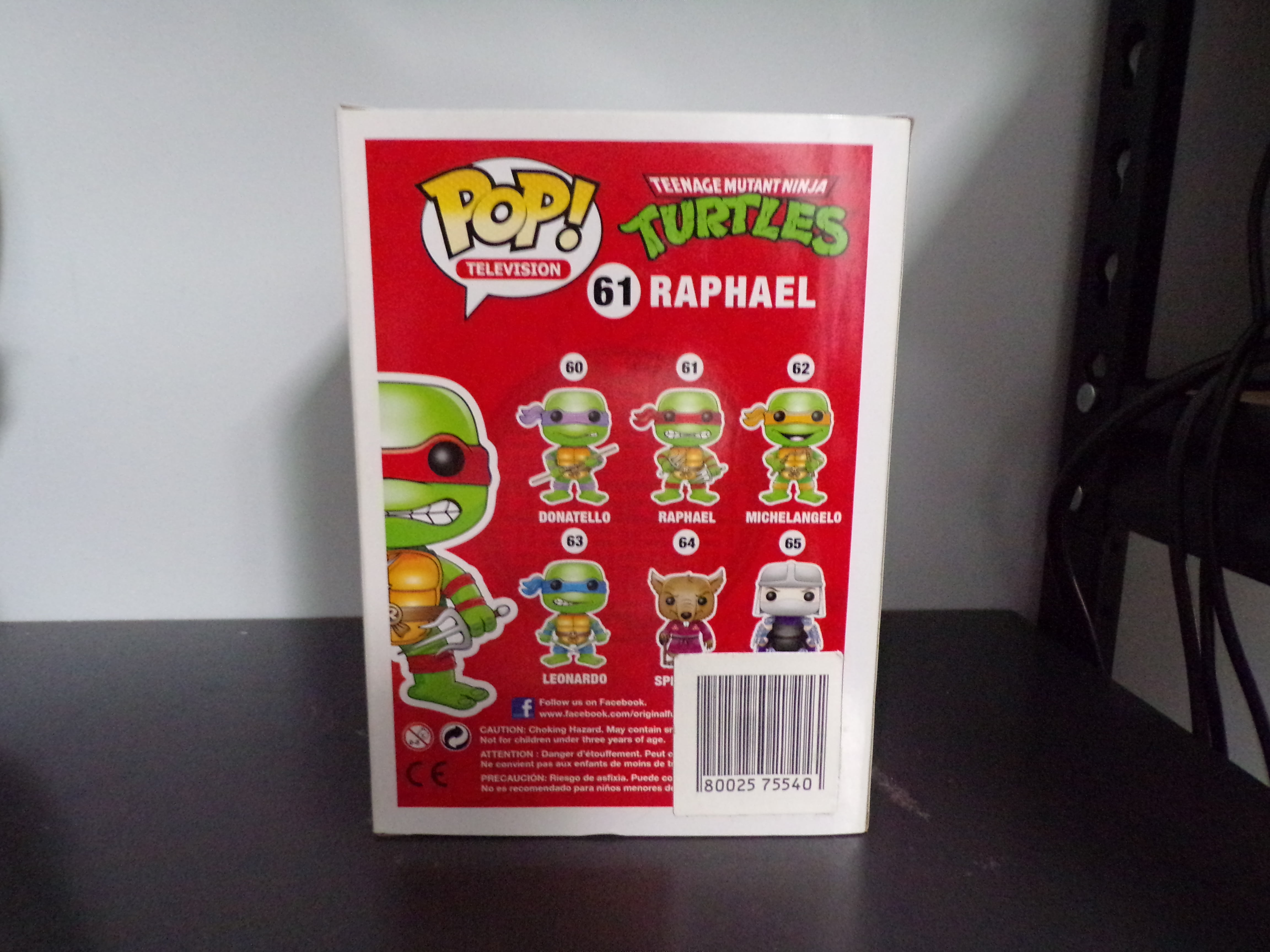 FUNKO POP! TELEVISION: TEENAGE MUTANT NINJA TURTLES - RAPHAEL