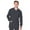 Graphite, variant on Landau ProFlex Tailored Fit Stretch 3-Pocket Warm-Up Scrub Jacket for Men 3170
