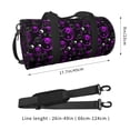thumbnail image 2 of Easygdp Yin Yang1 Travel Duffle Bag,Carry on Bag Travel Bags Gym Bag Carry On Luggage Bags, 2 of 6