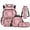 Cherry Blossom Axolotl, variant on Bulopur Watermelon Capybara Kids School Backpack Set 4 Pcs Breathable Kids School Bag with Lunch Bag, Pencil Case and Water Bottle Cover for Kids