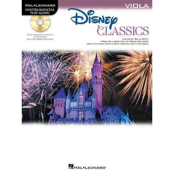 Disney Classics: for Viola Instrumental Play-Along Pack