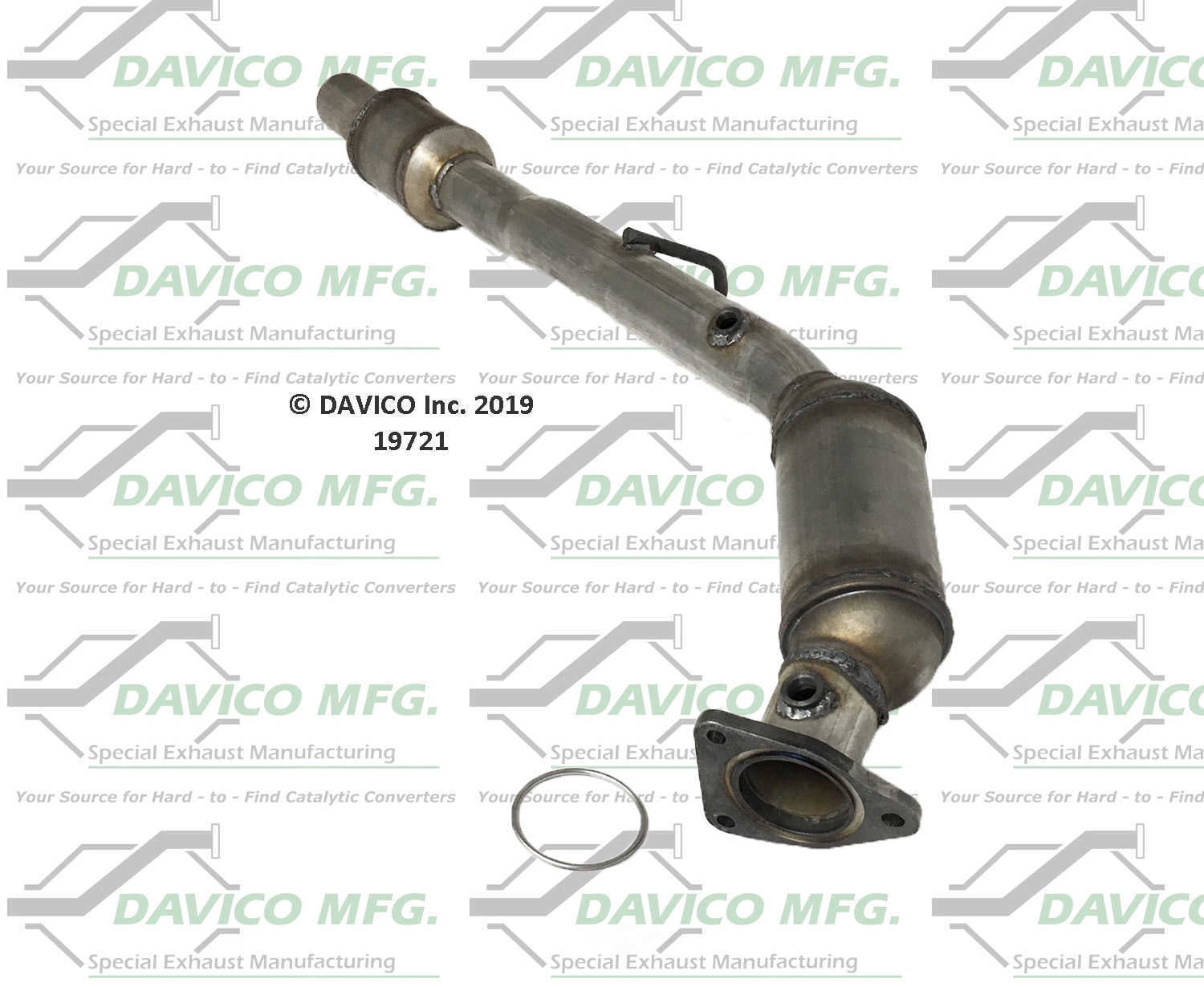 Davico Mfg 19721 Direct-Fit Catalytic Converter
