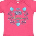 thumbnail image 4 of Inktastic My Yaya Loves Me with Hearts and Flowers Boys or Girls Baby Bodysuit, 4 of 5