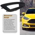 thumbnail image 5 of Front Bumper Outer Grille Fog Light Bezel RH&LH for 2015 2016 2017 2018 Ford Foc, 5 of 7