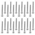 thumbnail image 6 of CYLINDSOME 50pcs Self-drilling Screws Window Door Screws Sheet Metal Screws Kit Self Tapping Screws with Nut, 6 of 6