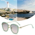 thumbnail image 4 of Round frame sunglasses, fashion sunglasses, trendy anti-ultraviolet glasses, made of PC - style:style3;, 4 of 5
