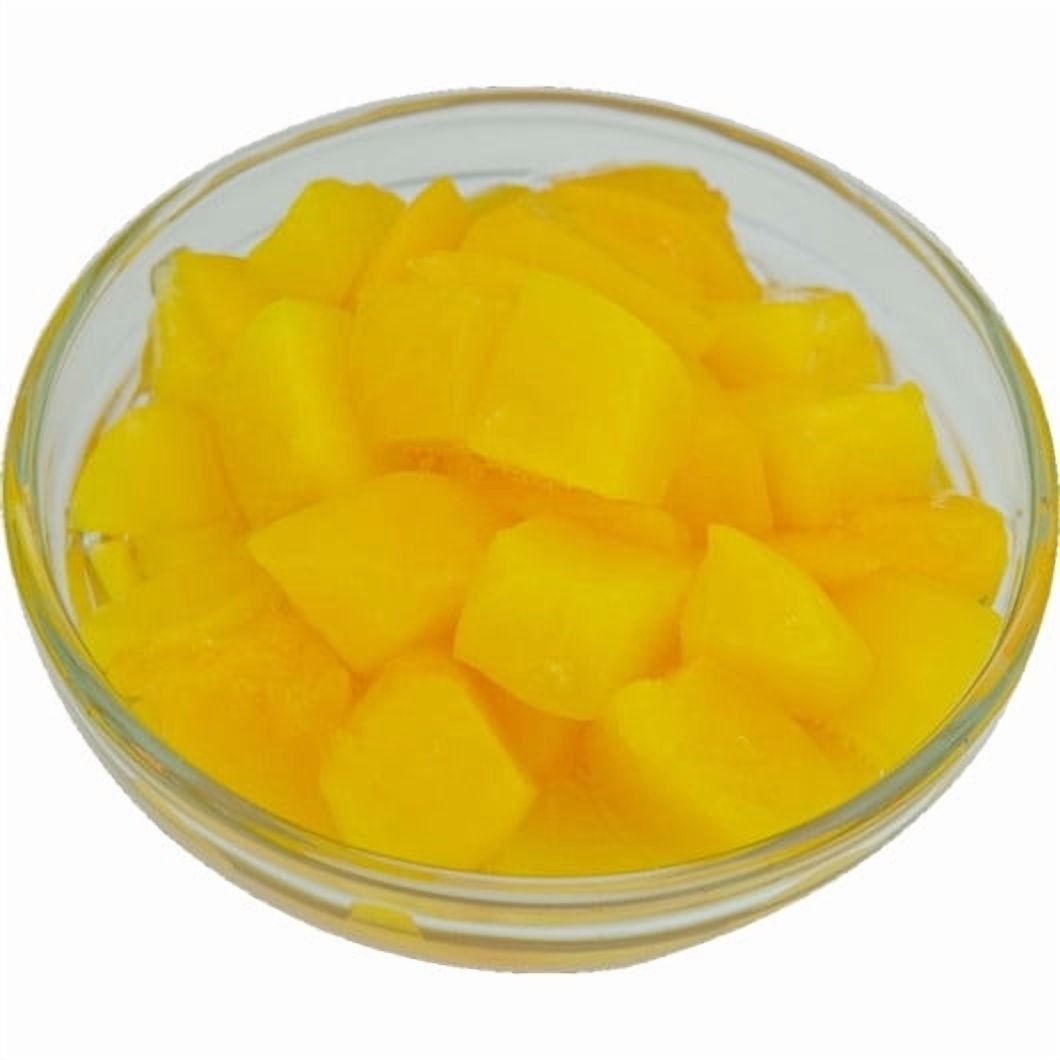 (Price/Case)Del Monte In Extra Light Syrup Usda Diced Peach #10 Can - 6 Per Case