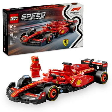 LEGO Speed Champions Ferrari SF-24 F1 Race Car Toy - Building Set for Kids, Boys & Girls, Ages 10  - Ferrari F1 Model Car Kit for Display or Play - Gift for Graduation - 77242