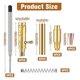 thumbnail image 3 of Set of 6 Slim Pens, Multi-Color Wooden Swivel Pen Set with Refill Shaft Bolt-On Ballpoint Pen for DI, 3 of 5
