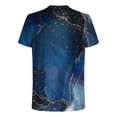 thumbnail image 4 of T-shirt à Manches Courtes Imprimé pour Hommes Col Rond Mode Décontractée Manches Courtes, 4 of 5