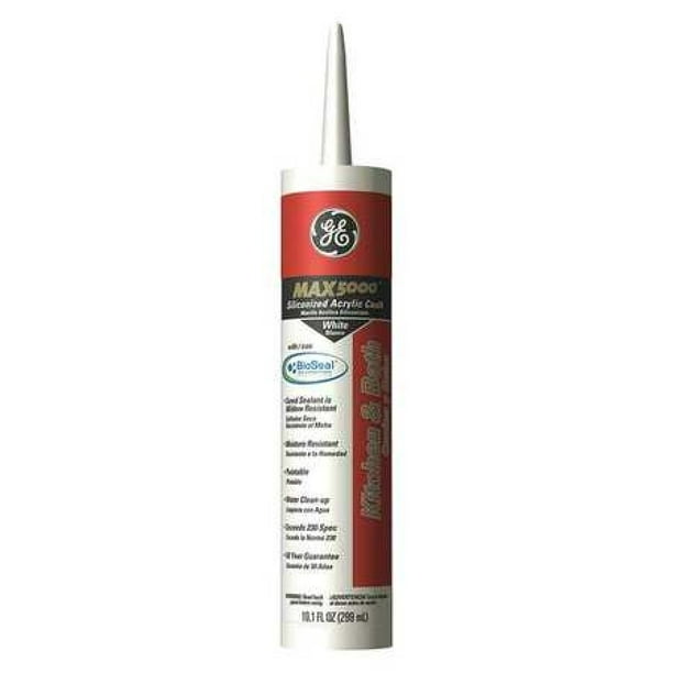 GE MAKB410AD 10.1 oz. Almond Acrylic Urethane Kitchen and Bath Caulk