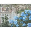 thumbnail image 3 of Janisse, Georgia 14x11 Black Modern Framed Museum Art Print Titled - Hydrangeas, 3 of 5