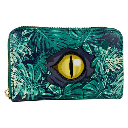 Jurassic World Jungle Velociraptor Lenticular Zip Around Wallet
