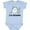 AE-Light Blue, variant on Inktastic I'm Teething Cute Shark Boys or Girls Baby Bodysuit