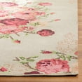 thumbnail image 3 of SAFAVIEH Classic Vintage Morven Floral Polyester Runner Rug, Beige/Red, 2'3" x 12', 3 of 8