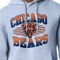 thumbnail image 3 of Men's Starter Heather Gray Chicago Bears Team Grit Graphic Hoodie, 3 of 3