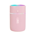thumbnail image 4 of Humidificador de aire 2W 220ml USB Mini humidificador Plástico LED Difusor de pulverización para oficina en casa, Rosa Inevent HA002974-02B, 4 of 6