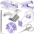 thumbnail image 1 of Set de Útiles de Oficina Kit de Accesorios para Escritorio Outus Acrílico Púrpura, 1 of 7