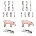 thumbnail image 1 of Alimentador automático de agua de de pezón de cerdo de 20 piezas para alimentador de agua de granja / jardín Yinane Bebedero de niple de cerdo, 1 of 8