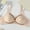 Khaki, variant on Women's Push Up Lace Bralette Padded Underwire Lingerie Polka Dot Adjustable Straps Nursing Bra