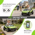 thumbnail image 3 of iRerts 12V Ride on Cars with Remote Control, Licensed Volkswagen Beetle Powered Ride on Toys with Bluetooth, USB Port, Music, Rear Storage, LED Lights, Electric Car for Kids 3-6 Years Old, Green, 3 of 10