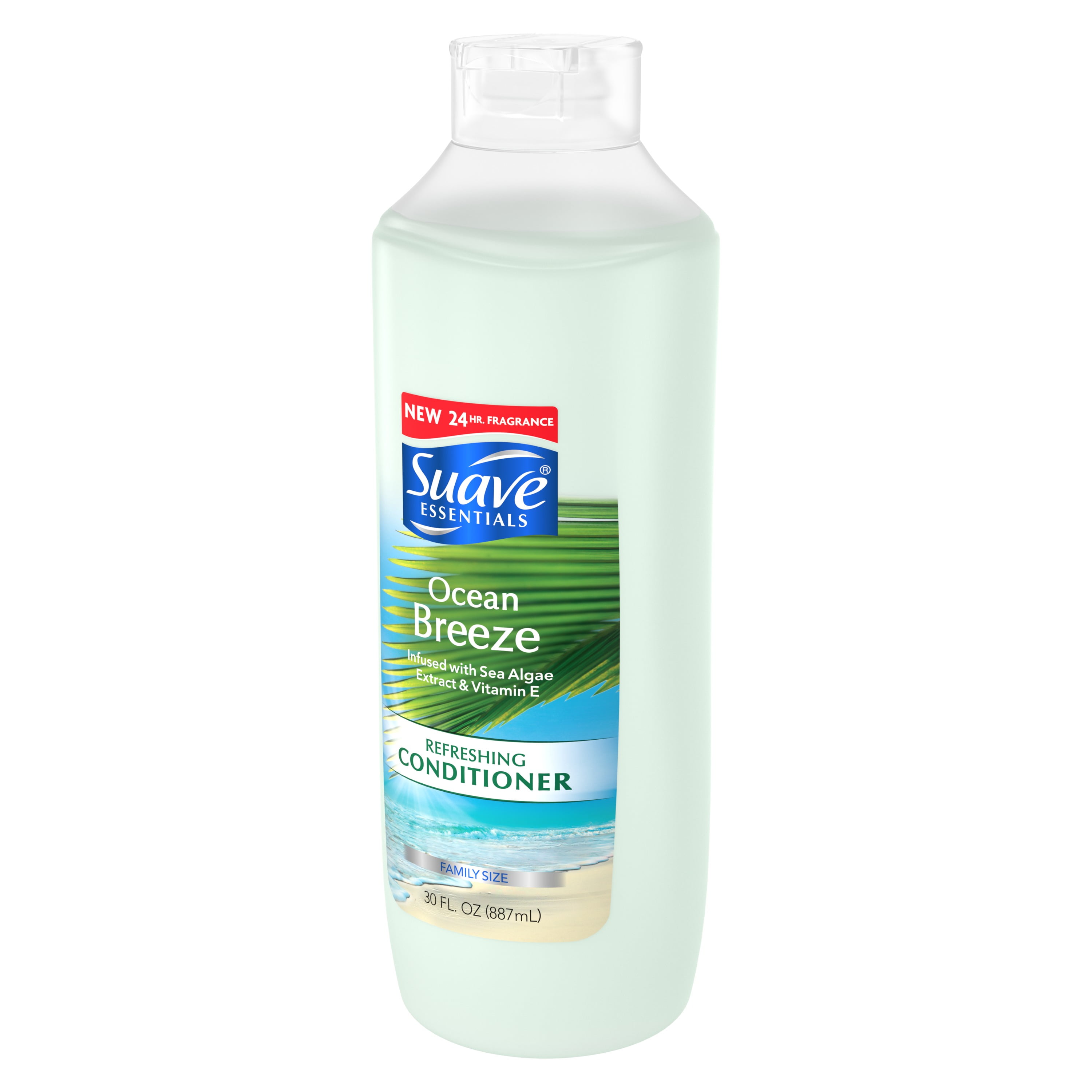 Suave Essentials Conditioner Ocean Breeze 30 oz, 3 count