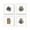 White Framed Version, variant on Gallery Pops Minecraft - Funtage Mobs Wall Art Bundle (4-Pack)