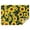 Black Green Leaf, variant on Black Green Leaf Sunflower Pattern Rectangle Tablecloth 60"x84",Waterproof Polyester Rectangle Table Cloth, Wipeable Spillproof Polyester Tablecloth for Dining, Camping, Indoor and Outdoor